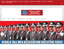Tablet Screenshot of keralatallmen.com